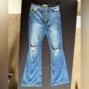 KanCan Blue Flare Jeans